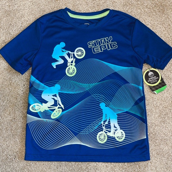Boys xs(4-5) athletic works athletic driworks tshirt. New with tags. - Picture 1 of 3